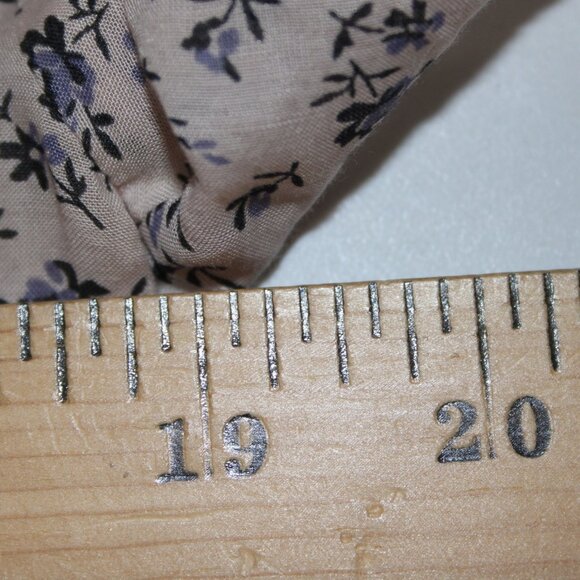 Joie Top Sz S Lt Pink Lavender Multi Color Floral Collared Cotton Viscose Top - Picture 13 of 13